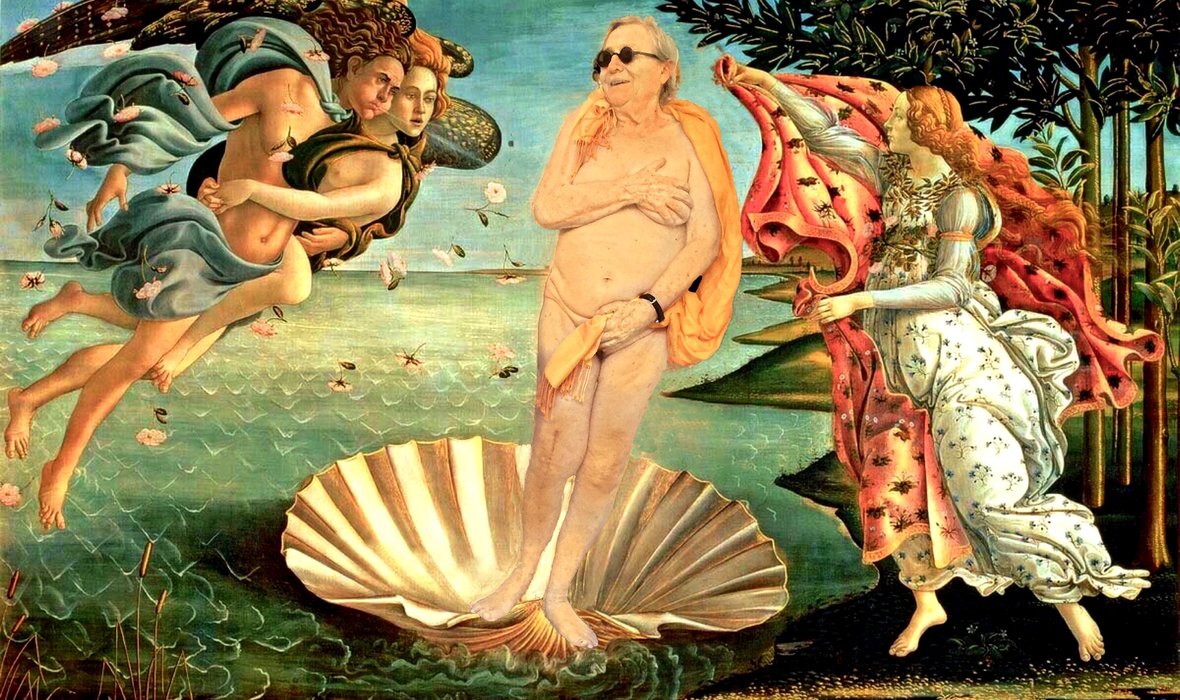 Old_Girl_in_a_Tutu_Birthing_with_Venus